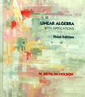 Linear Algebra with Applications Mass Market Paperbound W. Keith