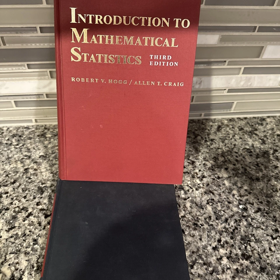 Hogg Craig Introduction to Mathematical Statistics 2 Book Sampling Techniques - Image 1 of 4