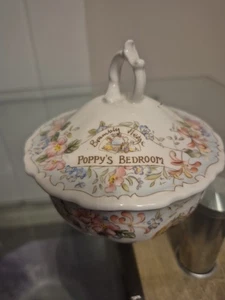 Royal Doulton Brambly Hedge Poppy's Bedroom Lidded Powder Bowl   - Picture 1 of 5