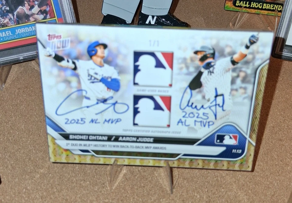 Prendedor Cooperstown Shohei Ohtani/Aaron Judge MVP Foto 1 de 1