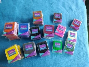 New Lot Of 29 2 Oz Sculpey lll Oven Bake Clay - Picture 1 of 23