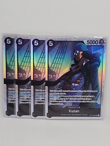 One Piece Kuzan OP10-082 SR Royal Blood ENGLISH Play Set X4 OP10 Playset NM! - Bild 1 von 1