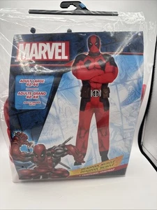 Marvel Deadpool Cosplay Muscle Costume Adult Large New - Picture 1 of 7