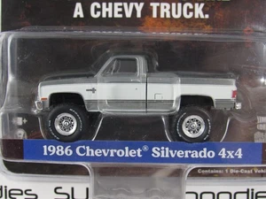 2024 Greenlight Midwest Diecast LIFTED 1986 CHEVROLET SILVERADO Green Machine - Bild 1 von 14