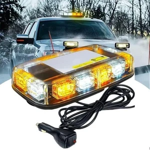 Luces estroboscópicas universales de emergencia para automóvil 48LED techo montaje magnético lámpara para camiones - Imagen 1 de 13