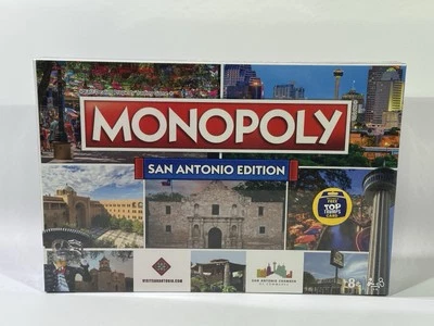 Monopoly Board Game San Antonio Edition: 2-6 Players 8 English US Version HI - Bild 1 von 2