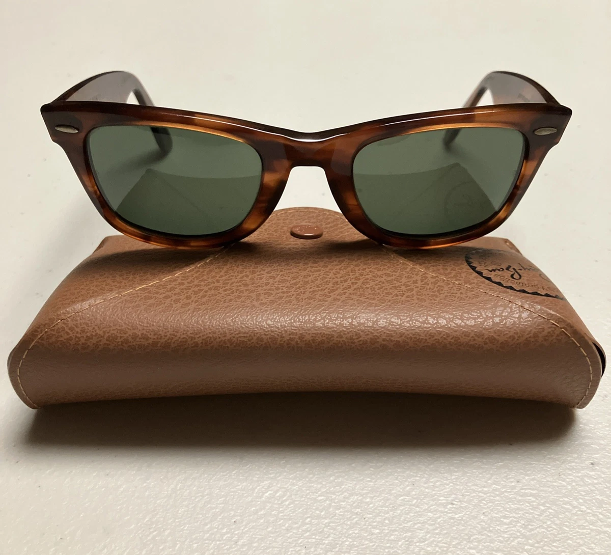 Ray-Ban USAレイバン　B&L WAYFARER ウッドフレーム Ray-Ban Wayfarer B L Vintage Sunglasses products for sale | eBay