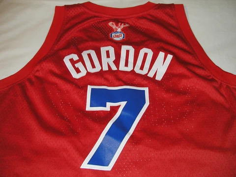 Chicago Bulls Ben Gordon Jersey Stags Reebok Swingman Hardwood Classics Mens 2XL Cover
