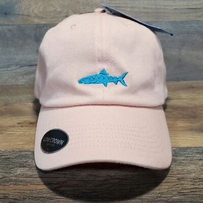 Columbia PFG Embroidered Low Crown Dad Hat Cap Light Coral Adjustable Size NEW - Image 1 of 4