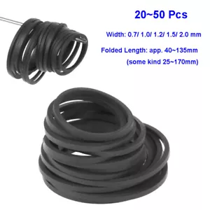 Cinture quadrate assortite con cassetta mix universale nastro gomma cintura 1 2 mm 1,5 - Foto 1 di 21