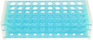 Reagenzglasständer Kunststoff Kunststoff Reagenzglasständer Halterung Ständer für 16 mm Reagenzgläser - Bild 1 von 3