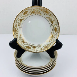 Gold Coast China 5 1/2" Dessertschalen Gold vergoldete Kanten Vintage 6er Set Japan EUC - Bild 1 von 10