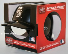 COLORADO ROCKIES - Rawlings Mini Batters Helmet w/ stand