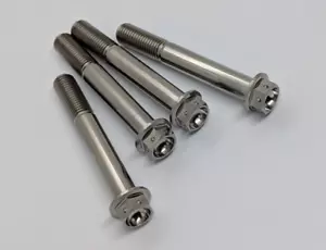 Suzuki GSXR750 Front brake caliper bolt kit Titanium drilled 2011-2017 Ti race - Picture 1 of 4