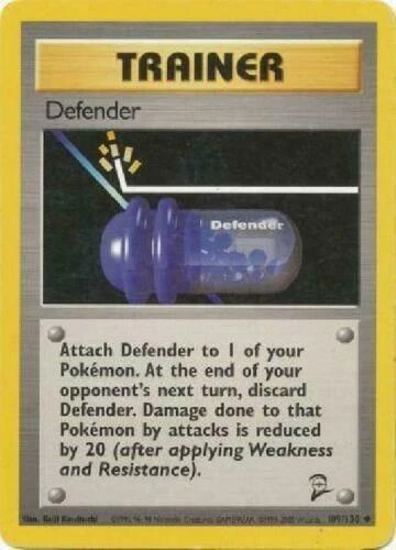 Defender 109/130 Base Set 2 Uncommon Played Pokemon DNA GAMES - Image 1 of 1