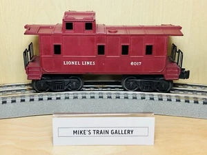 Lionel Posguerra 6017 Granate Pintado Lionel Líneas Tipo SP Caboose de 1958-1961 - Imagen 1 de 23