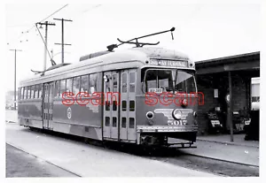 2C013 RP 1954 PACIFIC ELECTRIC RAILWAY CAR #5017 END OF LINE BURBANK - Bild 1 von 1