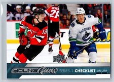 2017-18  Upper Deck Hockey Young Guns - Pick From List