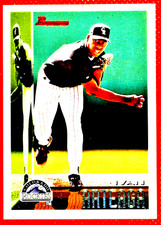 1995 Bowman Baseball Card #97 Ivan Arteaga Rookie (Colorado Rockies) .... S00175