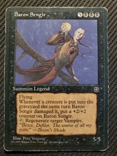 Baron Sengir Homelands Moderate Play MTG Magic DNA GAMES