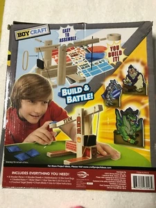 Catapult Wars Bausatz, Holzbauspielzeug, Horizon Group, nur einmal bespielt!  - Bild 1 von 3