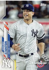 Giancarlo Stanton 2020 Topps Opening Day Baseball card #87 New York Yankees
