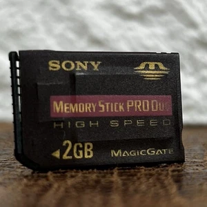 Sony 2gb PSP Memory Stick Pro Duo High Speed  Memory Card Camera CCD Cybershot - Picture 1 of 1