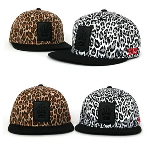 3~7 Years Children Kids Boys Baby Girls Leopard Crown Baseball Cap Hip-hop Hats - Picture 1 of 8
