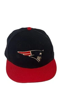 Cappello New England Patriots Logo New Era NFL Cinturino Regolabile Blu e Rosso - Foto 1 di 5