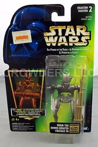Star Wars PotF ASP-7 Droide Raro Holograma Canadá Cardback Kenner '96 Nuevo en paquete - Imagen 1 de 3