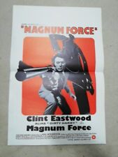 R923 Belgium Poster Affiche Magnum Force, Clint Eastwood 