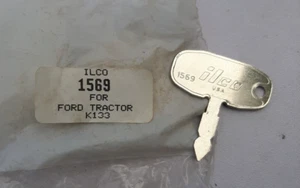 Ford Tractor 1569  Precut Key Blank Ilco K133  - Picture 1 of 1