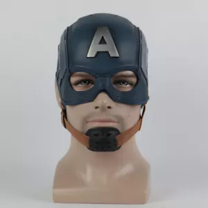 Cosplay Captain America Mask Revengers Endgame Mask Superhero Halloween Helmet - Picture 1 of 10