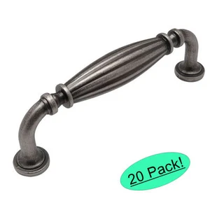 *20 Pack* Cosmas Cabinet Hardware Weathered Nickel Handle Pulls #7123WN - Picture 1 of 1