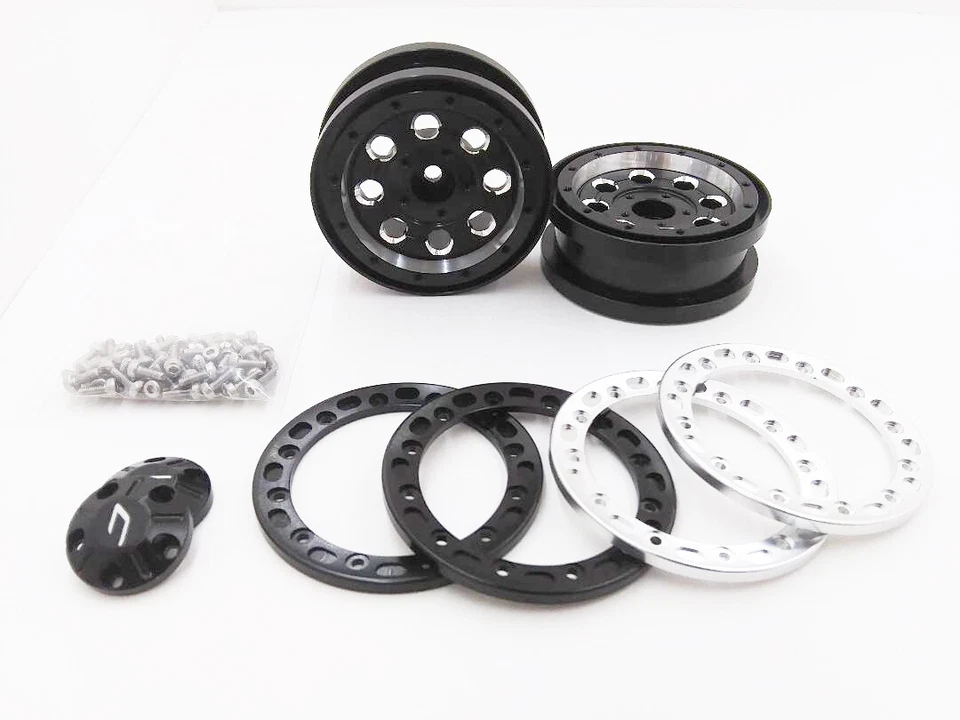 NEW Cross RC CZR97400328 Upgrade Cross 1.9″ Aluminum Bead Lock Wheels (2) - Image 1 of 1