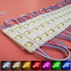 Ultrathin 12V LED Module Light Tape Strip 2835 3LEDs Cover Waterproof Mini Small - Picture 1 of 17