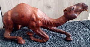 Vintage Camel Leather Figurine Egypt - Picture 1 of 6