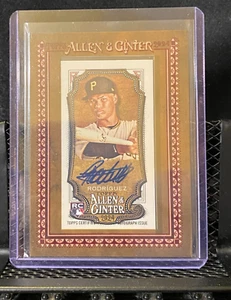 Endy Rodriguez 2024 Allen & Ginter Mini Framed Rookie Auto (RC) - Pirates - Bild 1 von 2