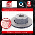 2x Brake Discs Pair Vented fits LAND ROVER DISCOVERY Mk2 4.0 Front 98 to 04 Set