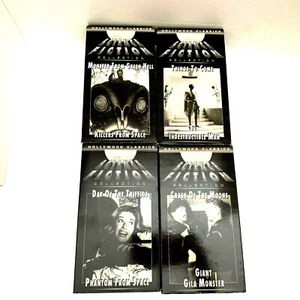 Science Fiction Collection Hollywood Classics Box Set of 8 VHS Tape 1995 - Picture 1 of 9