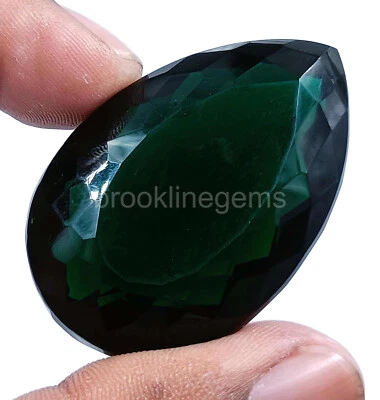 Gorgeous 159.58 CT Green Moldavite PEAR Shape EGL Certified Loose Gemstone 5MTD - Image 1 of 4