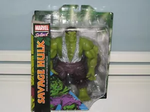 2015 MARVEL SELECT : SAVAGE HULK COLLECTOR EDITION ACTION FIGURE - Picture 1 of 2