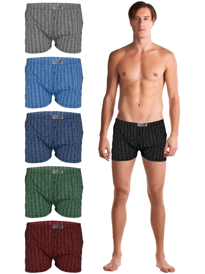 TEXEMP 3er | 6er Pack Herren Boxershorts Baumwolle Unterwäsche Boxer Shorts Unterhosen