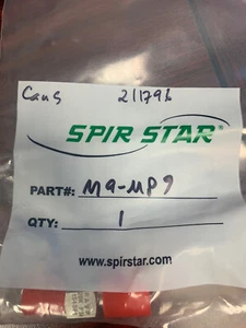 SPIRSTAR M9-MP9, tipo M macho, 20K PSI, 9/16""-18 tipo M x 3/8"" MP macho - Imagen 1 de 2