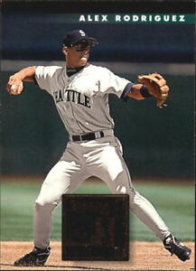 1996 Donruss Seattle Mariners Baseball Card #8 Alex Rodriguez
