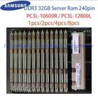 Samsung DDR3 32GB PC3L-12800L / PC3-10600R RDIMM REG Server Memory 240pin