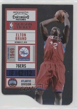 2010-11 Playoff Contenders Patches Silver Die-Cut /299 Elton Brand #63