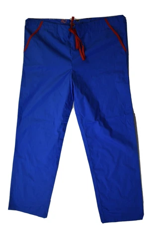 Scrub Dudz Adult Kansas Jayhawks Hospital Blue Pants Scrubs New M, L, XL Cover