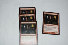 MTG card: 4x Somberwald Vigilante, Red Common Creature from Avacyn Restored