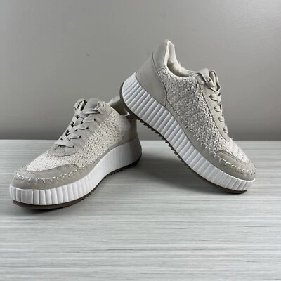 Dolce Vita Denae Beige Cream Platform Sneakers Shoes Women’s 8 - Image 1 of 4